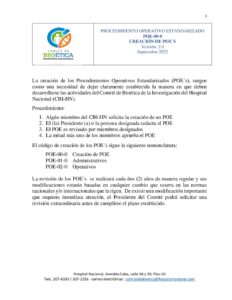 CREACION DE POE's